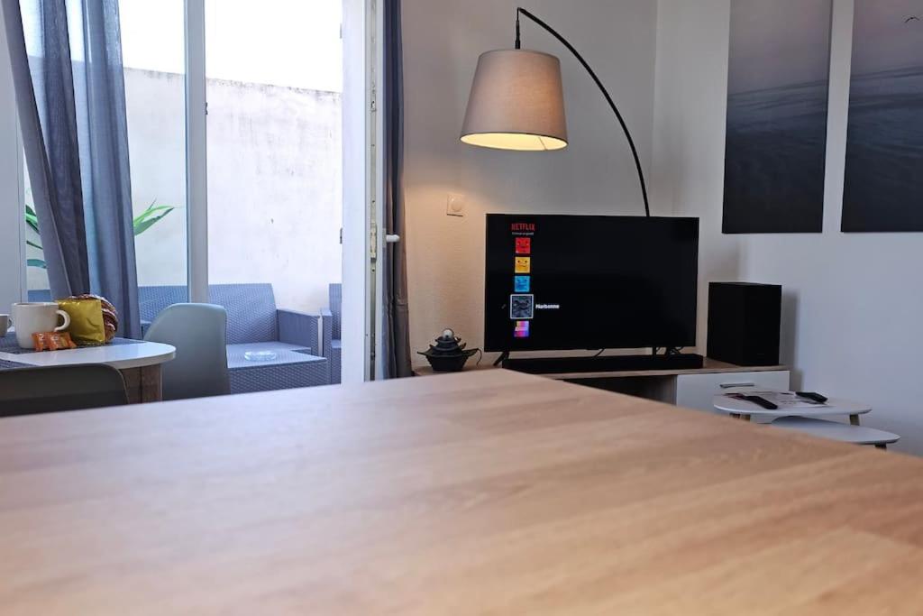 L'Orchidee, Proche De La Gare Avec Clim Et Terrasse Apartman Narbonne Kültér fotó